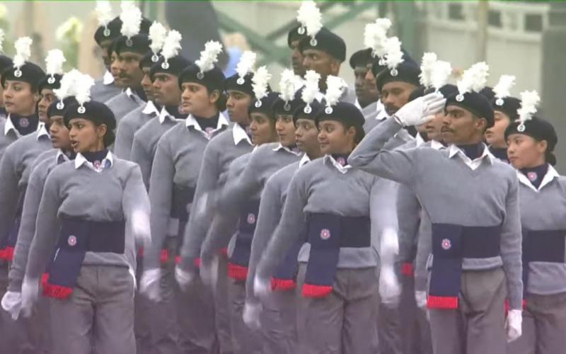 Volunteer Mrityunjay Sahu, Priyanka Sahu, 74th Republic Day of India, Radio Unit, Shri Shankaracharya Technical Campus, Volunteer, Duty Path New Delhi, Parade, Bhilai, Chhattisgarh, Khabargali