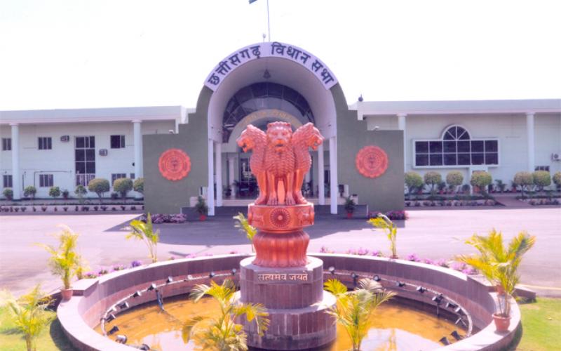 Vidhansabha Chhattisgarh, Chhattisgarh Olympic Games, opposition, issue of shaving of women sitting on dharna for compassionate appointment, Khabargali