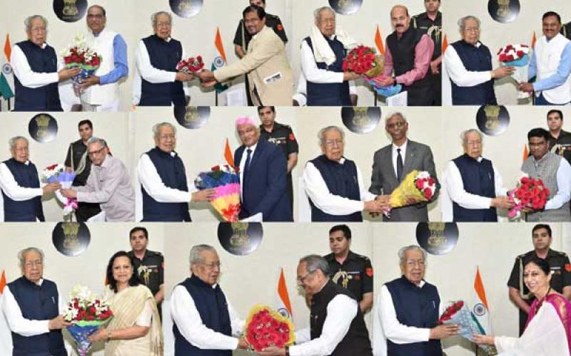 Governor Mr. Vishwabhushan Harichandan, Amrit Kumar Khalkho, Pt. Ravi Shankar University, Indira Gandhi Agricultural University, Indira Kala Sangeet University Khairagarh, Swami Vivekanand Technical University Bhilai, Pt. Sunderlal Sharma Open University Bilaspur, Shaheed Mahendra Karma University, Jagdalpur, Sant Gahira Guru University  Surguja, Dau Vasudev Chandrakar Kamdhenu University Anjora, Dr.Shyama Prasad Mukherjee International Institute of Information and Technology Raipur, Khabargali