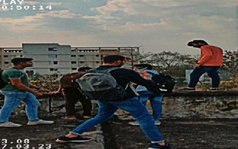 Instagram reels proved to be the last reel of life, see VIDEO, making Instagram reels became so expensive for a student of Science College of Bilaspur, Chhattisgarh, khabargali