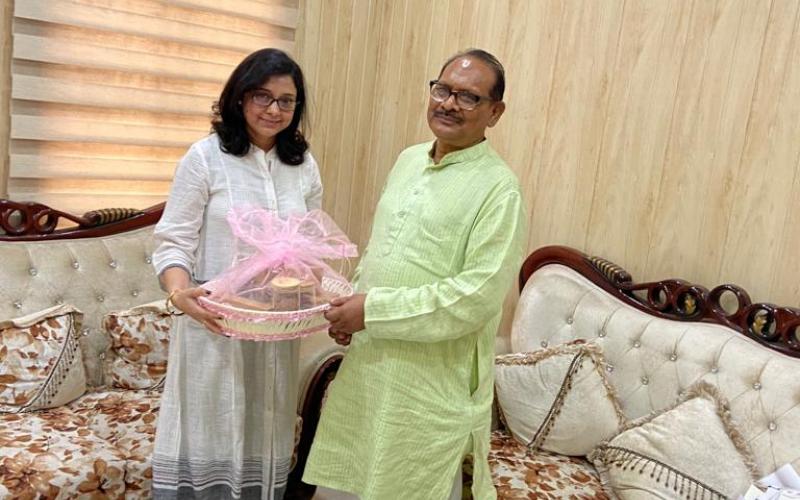 Apna Aasra Jankalyan Samiti, Alva Foundation, Shipra Agarwal, Education Minister Prem Sai Singh Tekam, Demand to include millets dishes in hostels and mid-day meals, Raipur, Chhattisgarh, Khabargali
