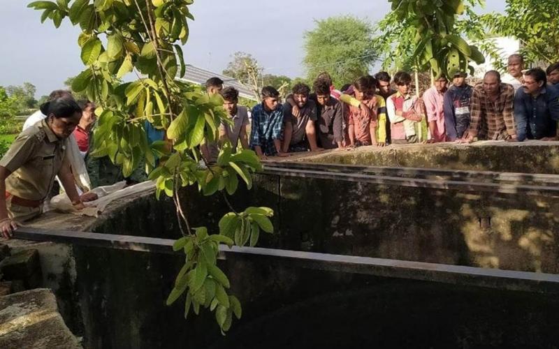 While plucking guavas from the tree, three children of the same house died after falling into the well (52252), Tragic accident occurred due to breaking of rope tied in the net (52253), Village Charoda (52254), Arang (7061), Chhattisgarh (751),  News Street (475)