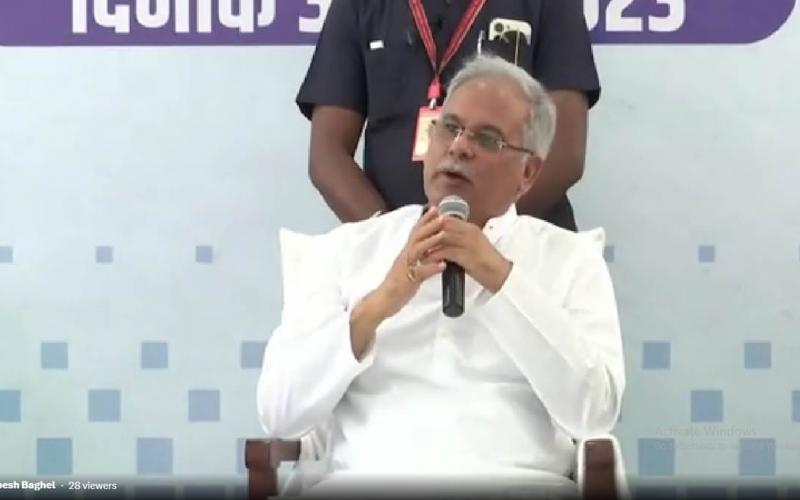 ED, CBI and IT have become a threat to democracy, Chief Minister Bhupesh Baghel, online betting app, Chhattisgarh, khabargali