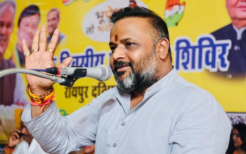Activists take resolution to take Bhupesh government's beneficial schemes door-to-door, Sushil Sunny Agarwal, Raipur South Assembly Constituency, Chhattisgarh, Khabargali