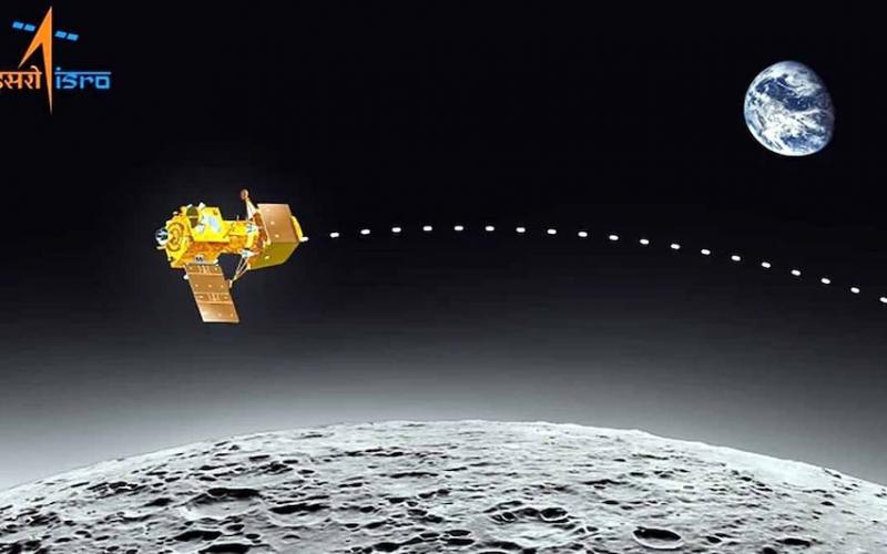 ISRO, Chandrayaan-3 Spacecraft, Moon's Orbit, Mission Chandrayaan-3, Dark Side of Moon, India, Khabargali