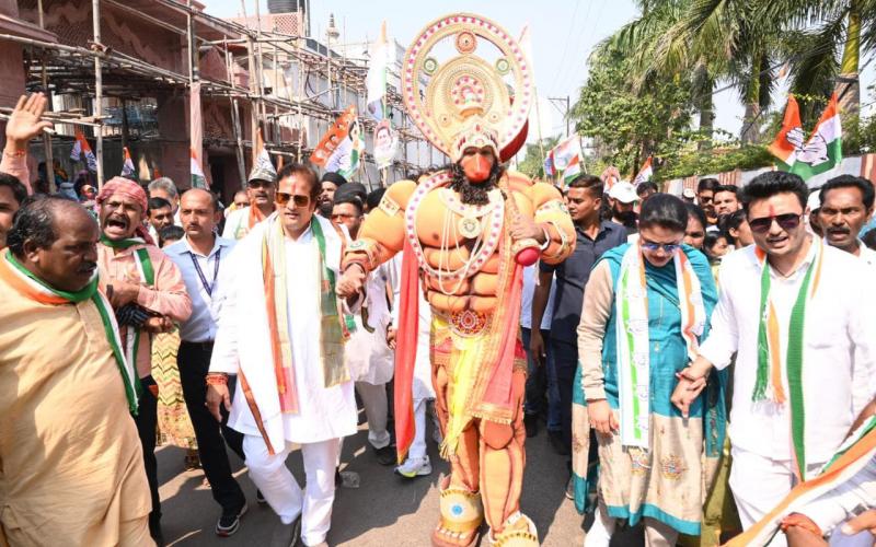 Raipur West MLA Vikas Upadhyay, Nomination, Chhattisgarh Assembly Election, Khabargali