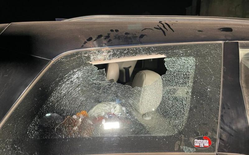 Stones pelted on the convoy of Minister Guru Rudra Kumar, glass of vehicles broken, Congress candidate of Navagarh Assembly, Khabargali