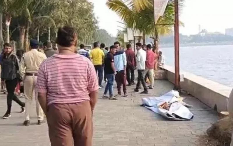 Floating dead body of girl found in Telibandha pond, sensation spread in the area, police investigation, Marine Drive of Telibandha police station area, Raipur, Chhattisgarh, Khabargali.