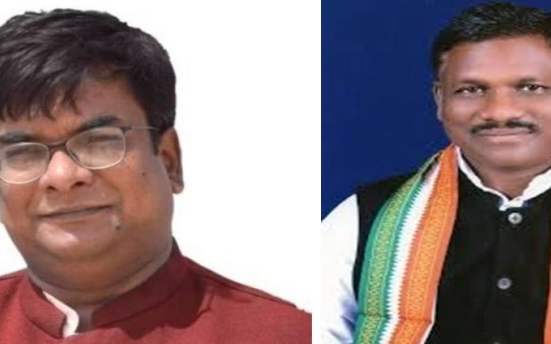 Brihaspati Singh and Vinay Jaiswal expelled from Congress, Chhattisgarh, Khabargali