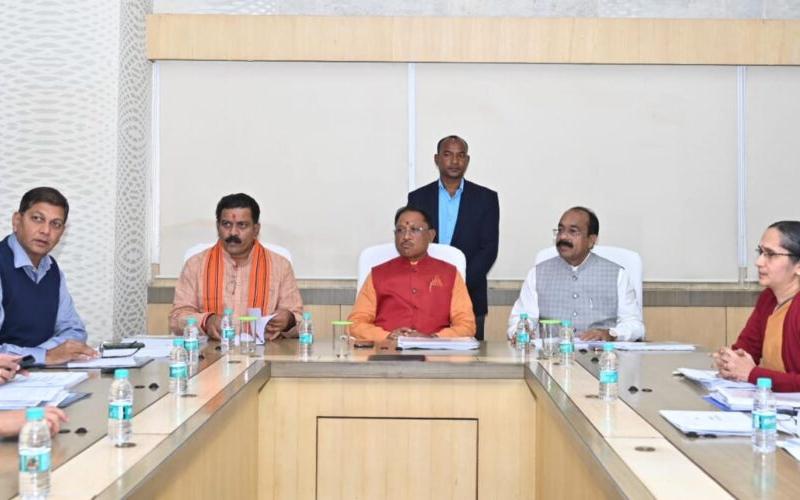 Big breaking, Chief Minister Vishnu Dev Sai gave big instructions regarding health services, second cabinet meeting also concluded, discussion on supplementary budget, Deputy Chief Minister Arun Sao and Vijay Sharma, Chhattisgarh, Khabargali.