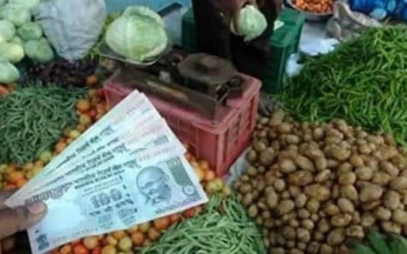 Vegetables again spoil the budget, retail inflation at three-month high, Khabargali