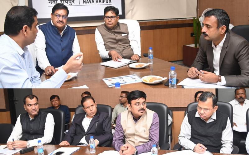 Finance Minister Chaudhary reviewed the departmental budget of Food and Civil Supplies Department, OP Chaudhary reviewed the departmental budget of Food Civil Supplies and Consumer Protection Department, Dayaldas Baghel, Chhattisgarh, Khabargali.