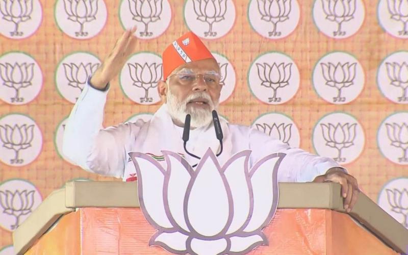 Prime Minister Narendra Modi addressed an election rally in Ambikapur, Chhattisgarh, Congress will also impose tax on inheritance received from parents, Chhattisgarh, Lok Sabha elections, Khabargali