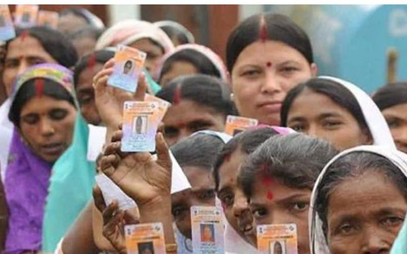 76.24 percent voting took place in three Lok Sabha seats of Chhattisgarh, Khabargali