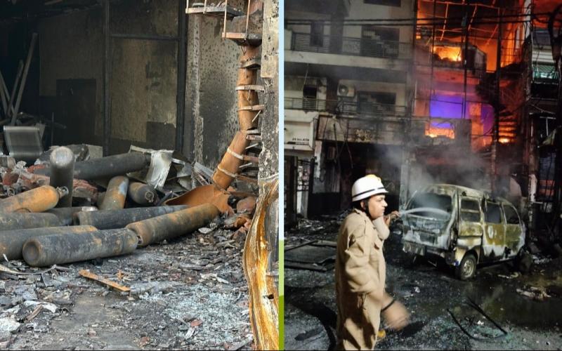 Massive fire in Delhi's baby care center, seven newborns died, a baby care hospital in Vivek Vihar area, many questions about the accident, Khabargali