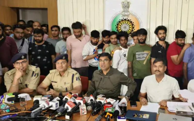 Raipur police arrested 26 bookies from Maharashtra, out of which 6 were from Raipur... Crores of rupees worth of betting from Mahadev panel, goods worth lakhs seized, IPL, cricket betting, policemen posed as milk, vegetable and paper vendors and spied on bookies, Chhattisgarh, Khabargali