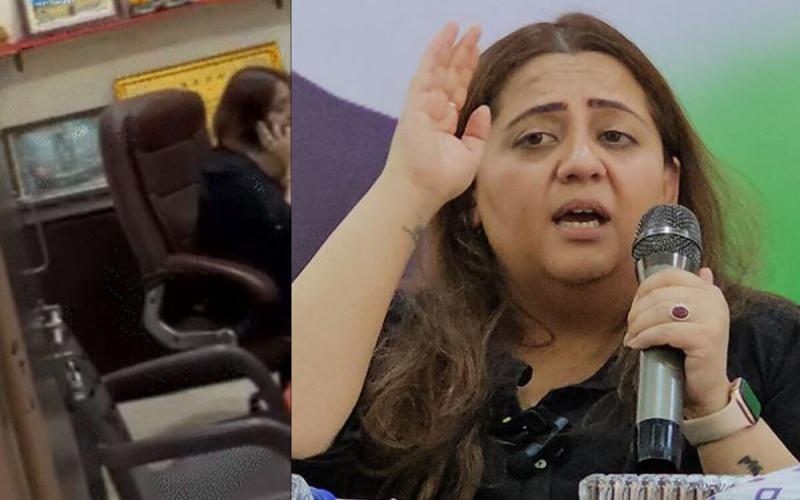 Kaka's infatuation with Dusheel...Radhika Khera tweets on ex early in the morning, uproar continues over alleged misbehavior with Congress spokesperson Radhika Khera, alleged video of Radhika crying and complaining about misbehavior on phone went viral, Raipur, Chhattisgarh, Khabargali