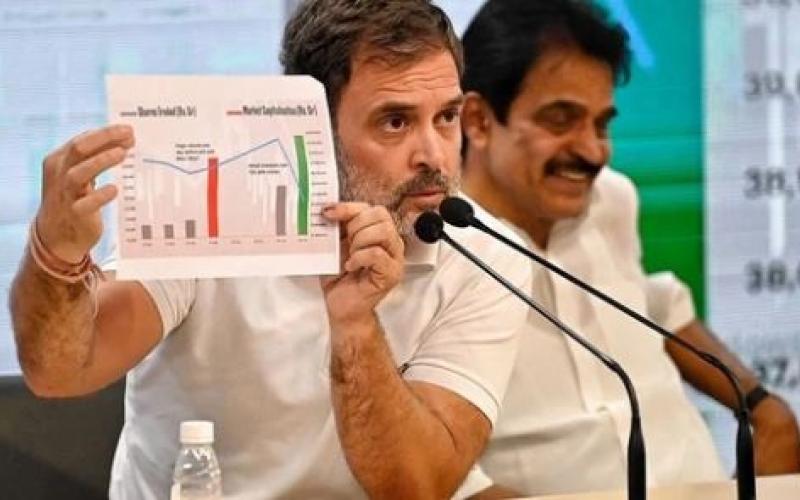 Modi-Shah have swindled 30 lakh crores of investors, this is the biggest scam: Rahul Gandhi, BJP said- Rahul is misleading investors, know what happened in the market on 3 June? Which Rahul is calling a big scam of the stock market, senior BJP leader Piyush Goyal, exit poll, Khabargali