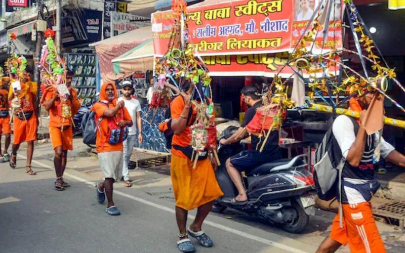 Kanwar Yatra route... Supreme Court has put a stay till 26th on the matter of installing name plates