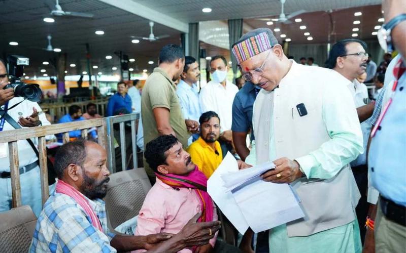 Public darshan to be held at Chief Minister's residence on August 22 postponed cg news latest news khabargli 