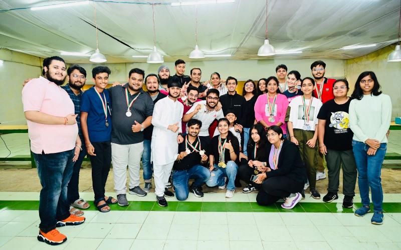 In the 23rd state level shooting competition, more than 40 shooters of Topgun Shooting Academy have been selected for the pre-national shooting competition by winning medals in different categories, Chhattisgarh Rifle Association, Asansol, Sports Minister Tank Ram Verma, Raipur, Chhattisgarh, Khabargali