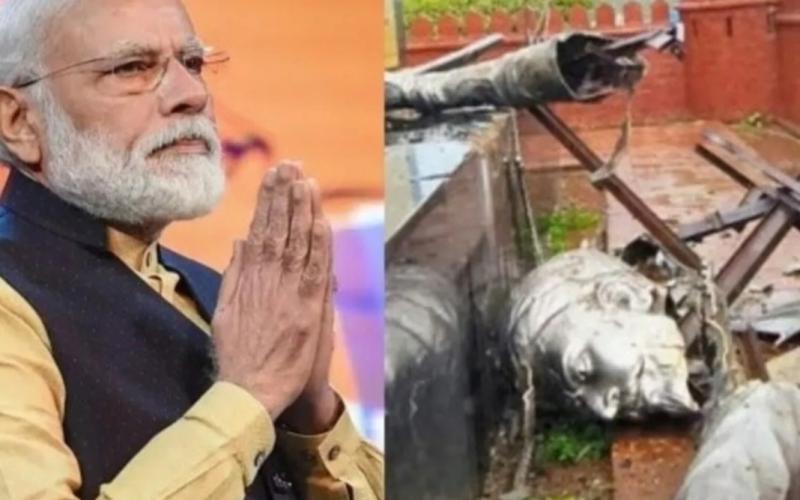 PM Modi spoke for the first time on the matter of the fall of Shivaji's statue; I bow my head at the feet of Shivaji Maharaj and apologise, Khabargali
