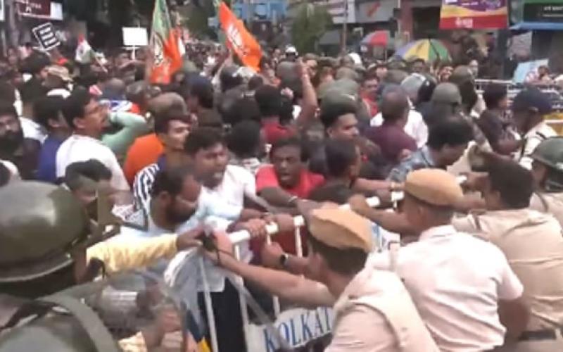 Today BJP has announced a 12 hour Bengal bandh in protest against the police action  bignews hindinews latest news west bangal news  khabargali 