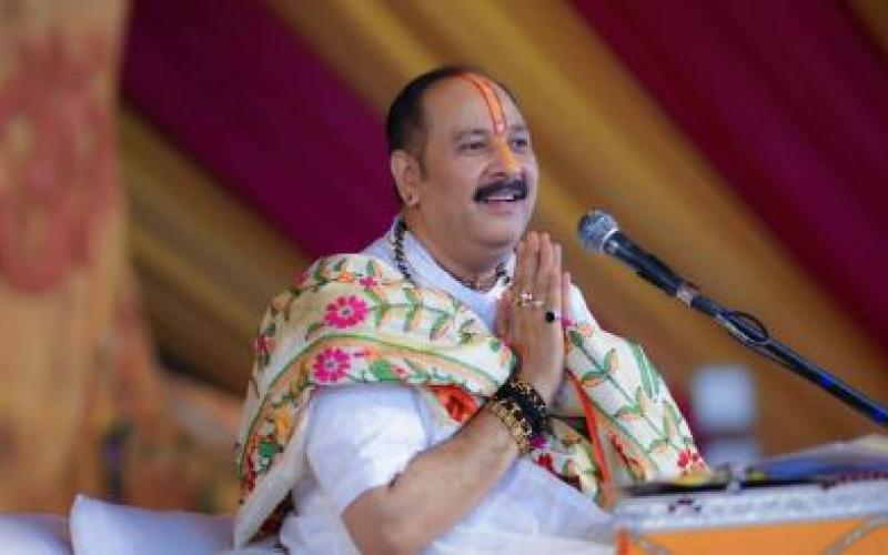 Pandit Pradeep Mishra will narrate the story of Shri Shivmahapuran in Raipur from tomorrow, this will be the traffic route for the devotees...  raipurnews cg bignews  hindinews chhattisgarh news khabargali 