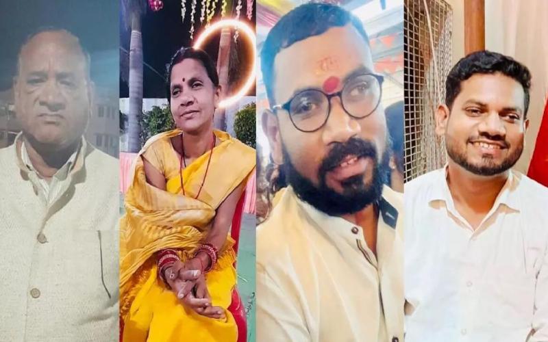 Congress leader consumed poison along with his family, all four members died, Chhattisgarh, Khabargali