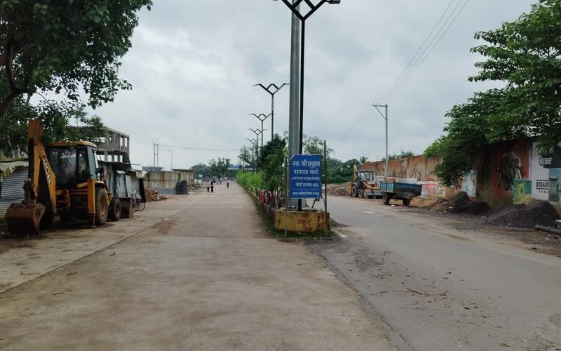 After sunset, Maharajband pond bypass road is jammed with drug addicts and anti-social elements, Manoj Singh Thakur gave memorandum to senior superintendent of police demanding security and police patrolling in the area, advocate, former member, Chhattisgarh Labor Welfare Board, Raipur, South Legislative Assembly, Chhattisgarh, Khabargali
