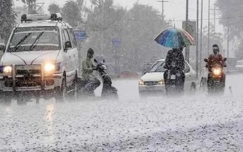 Once again warning of heavy rain in Chhattisgarh, red alert issued for next 24 hours... cg news latestews cg bignews hindinews khabargali 