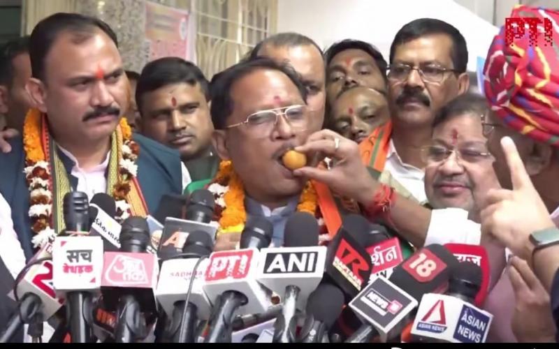 The massive victory in the South by-election is the public's seal of approval on the work of the state government - Vishnudev Sai, In the by-election on the Raipur City South assembly seat of Chhattisgarh, Sunil Kumar Soni of the Bharatiya Janata Party, BJP defeated his nearest rival and Congress candidate Akash Sharma by a margin of 46167 votes, Khabargali