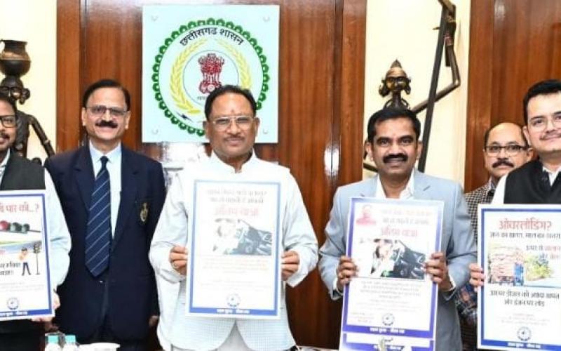 Road safety and traffic rules should be strictly followed to prevent road accidents, Chief Minister says, Chhattisgarh, Khabargali