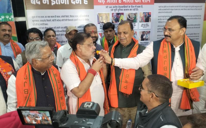रायपुर दक्षिण उपचुनाव में बीजेपी की जीत, विधायक बने सुनील सोनी  खबरगली  BJP wins in Raipur South by-election, Sunil Soni becomes MLA  cg news hindi news cg big news latest news khabargali 