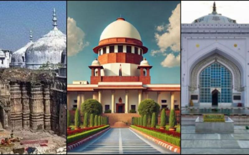 Supreme Court's order: No new cases will be filed on religious places, nor will any survey be ordered, Khabargali