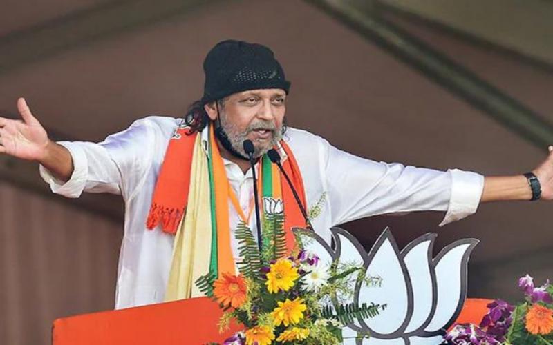 Mithun Chakraborty said in Bengal - If only 9 percent Hindus stand with us, Ram Rajya will be established, Khabargali