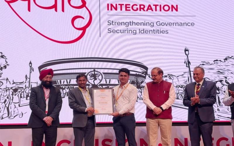 Chhattisgarh received national level honor for Aadhaar services, honored for excellent services of biometric Aadhaar update of children below 18 years of age • "Aadhaar Samvad" program organized under the chief patronage of Union Minister Shri Ashwini Vaishnav at Bharat Mandapam, New Delhi, CHIPS, Khabargali