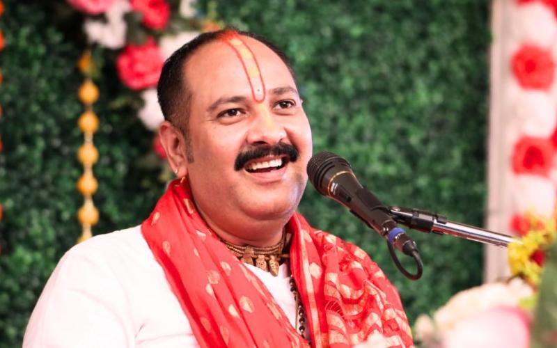 Pandit Pradeep Mishra will narrate Shiv Mahapuran Katha in Bhilai, preparations for the event have begun Chhattisgarh news Bhilai news hindi news big news khabargali 