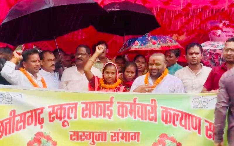 Under the BJP government, schools are being closed every now and then and liquor distilleries are being opened every now and then: Sushil Sunny Agrawal, Chhattisgarh, Khabargali