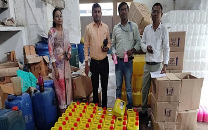 Food and Drug Department took action at 170 places, consignment of narcotic drugs and shampoo seized Food department Raipur News hindi news khabargali 