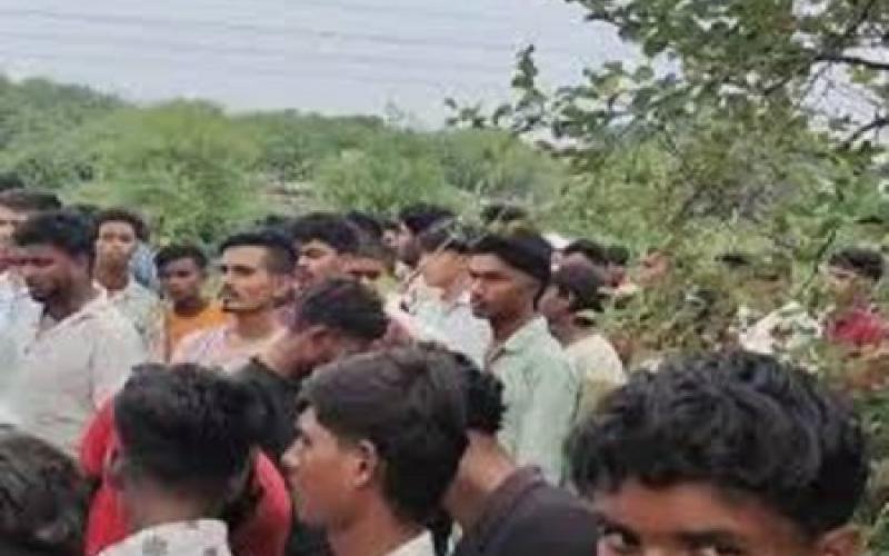 Chaos in Bilaspur over cow slaughter, four people including a woman injured, one referred to Raipur Chhattisgarh news hindi News latest khabargali 
