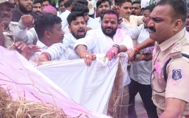 BJP should sack minister Kedar Kashyap for assaulting an employee: Sushil Sunny Agarwal, Khabargali