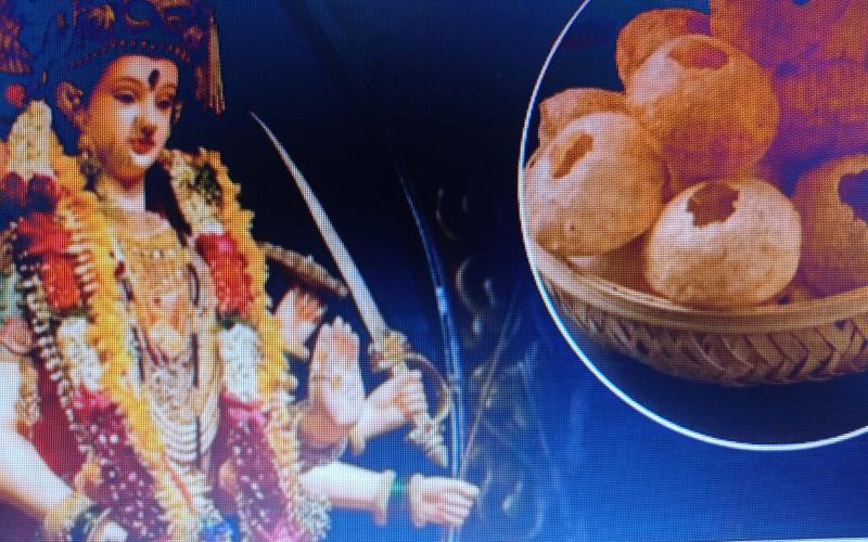 Unique Durga Pandal.. Five lakh rupees secretly decorated, Prasad will also be distributed secretly, Bilaspur, Khabargali
