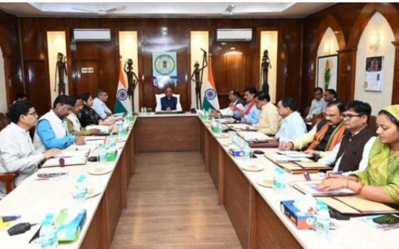 Cabinet meeting chaired by the Chief Minister, discussion on paddy procurement policy and date and State Festival Chhattisgarh News Raipur Chhattisgarh News Raipur news khabargali 