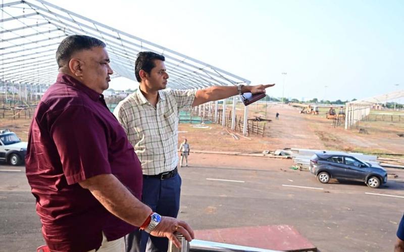 Digital and developed Chhattisgarh will emerge from the platform of Rajyotsav, a grand event will be organised on the theme 'New Thinking, New Chhattisgarh' PM Modi will inaugurate Rajyotsav on November 1 Culture Minister Shri Rajesh Agrawal took stock of the preparations, Raipur, Khabargali