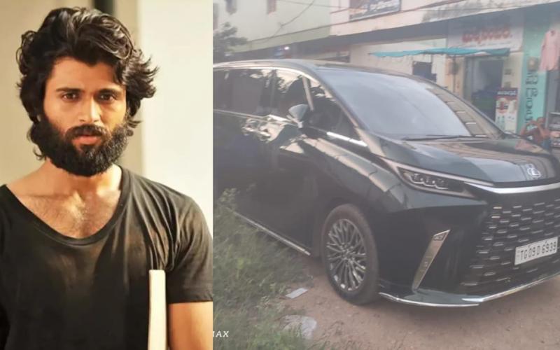 Superstar Vijay Deverakonda met with a car accident while on his way to Hyderabad. Big news latest News khabargali 