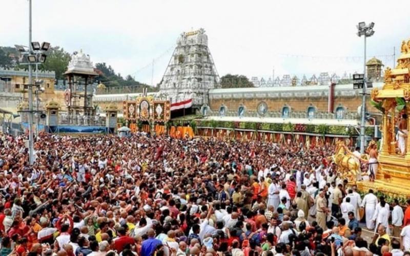 Tirupati received donations worth Rs 918.60 crore this year, setting a new record. Hindi news latest News big news khabargali 