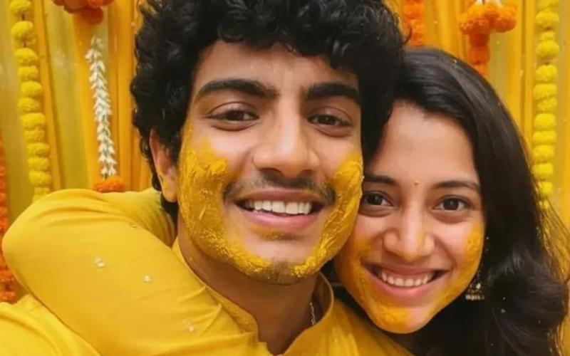 Smriti Mandhana and Palash Muchhal's wedding rituals begin Haldi ceremony is a fun affair.
