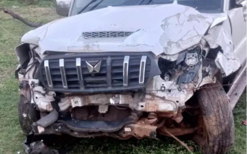 Four people from MP died after being crushed by a speeding Scorpio while passing through Durg. Hindi latest news big news khabargali 