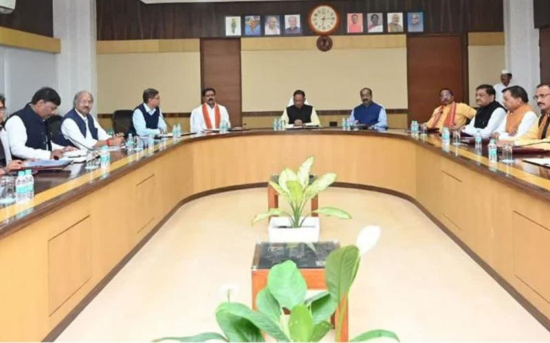 Cabinet meeting chaired by Chief Minister Vishnu Dev Sai, major decision regarding paddy procurement, read important decisions थcm vishnudev news khabargali 